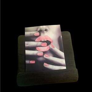 Set of 5 Pink canvas oil painting